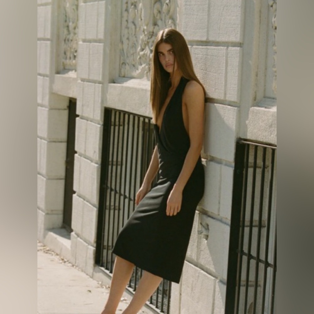 With Jéan Alexa Midi dress.
